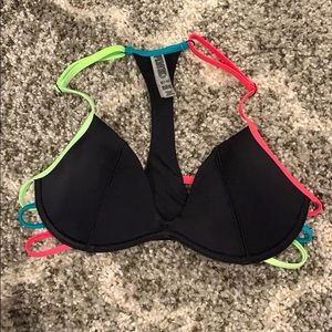 PINK bathing suit top